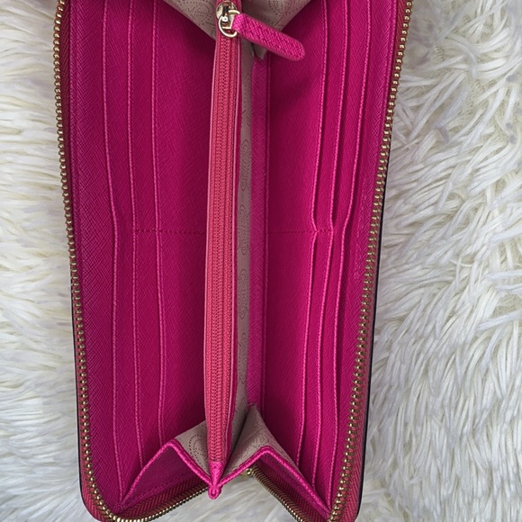 Michael Kors Crossgrain Leather Wallet - Picture 6 of 13